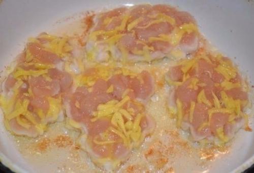 Курино - сырные рубленые котлеты. 04