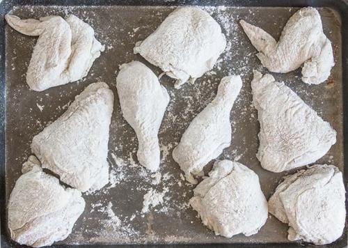 Хрустящая курочка с острым медовым соусом. 03