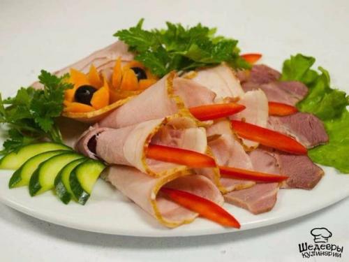 Мясные нарезки к празднику? 09