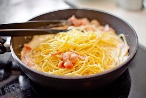 Паста а-ля карбонара. 03