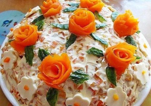 Вкусные салаты.  Топ - 5 рецептов?