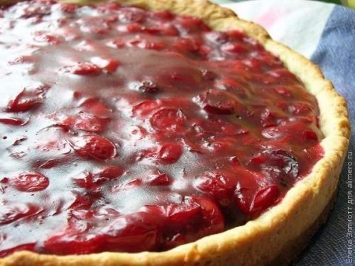 Вишневый тaрт.  Ингредиенты: 01