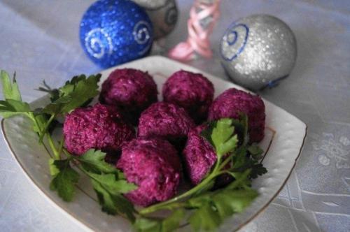 Селёдка под шубой (облегчённый вариант).