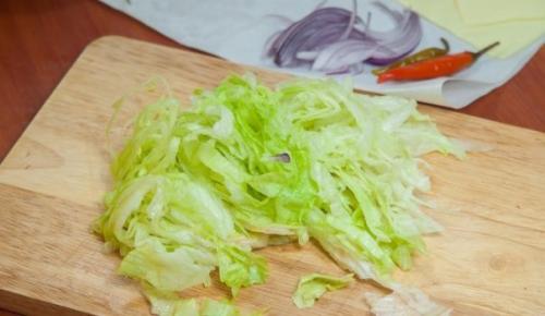 Домашняя шаурма в лаваше. 04