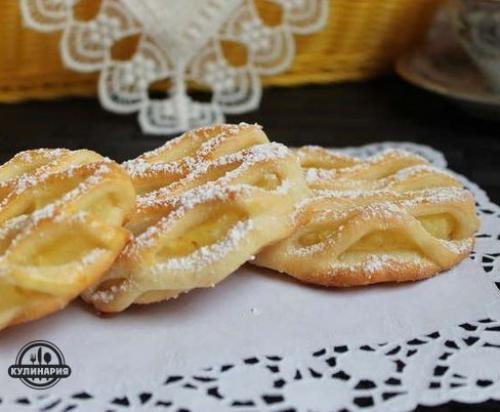 Слойки с ананасом. 05