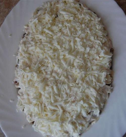 Салат Березка.  Ингредиенты: 03