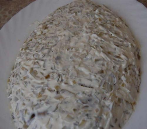 Салат Березка.  Ингредиенты: 04