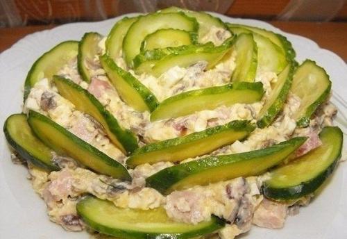 Самые сытные салаты с ветчиной: топ - 10 рецептов. 01