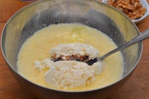 Творожные кексы со сгущенкой. 02