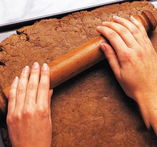 Новогоднее печенье Снежинки из Шоколада? 01