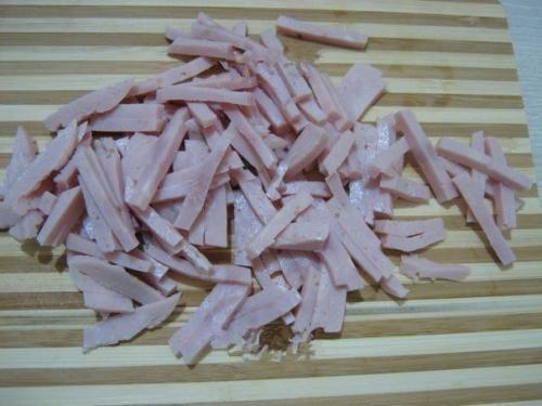 Салат Новогодний.  Салат с мандаринами превосходно подходит к праздничному столу. 02