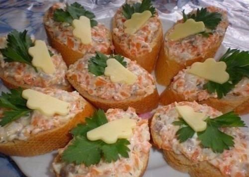 Меню для новогоднего стола 2017. 06