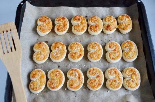 Слоеные Ушки на закуску. 05