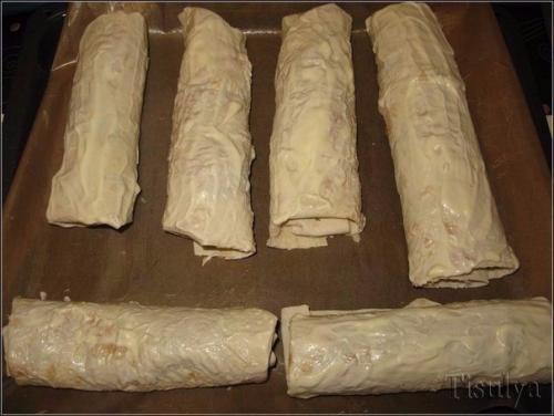 Грибной рулет из лаваша? 02