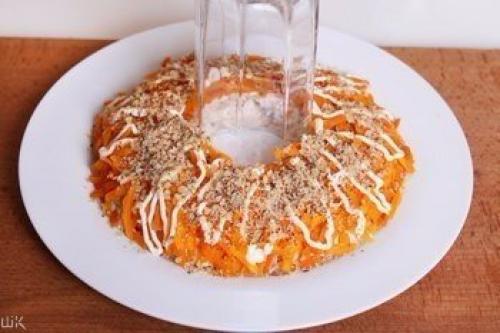 Салат гранатовый браслет. 02