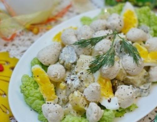 Вкусные салаты.  Топ - 5 рецептов? 01