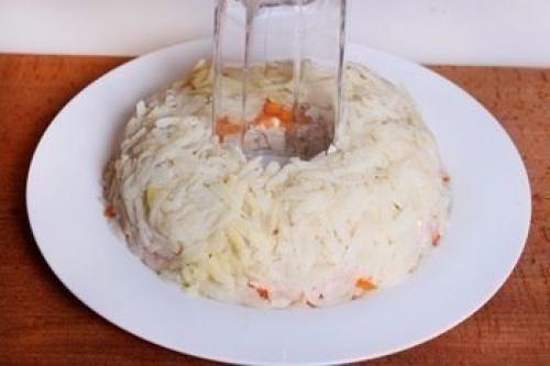 Салат гранатовый браслет. 03