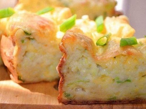 Кабачковая запеканка.  Ингредиенты: