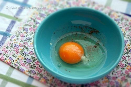 Салат с курицей и яичными блинчиками? 01