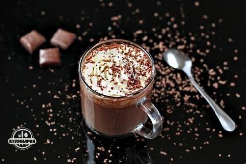 Горячий шоколад.  Ингредиенты: 04