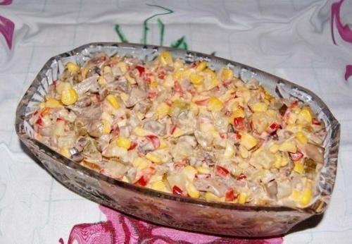 Салат?  Екатерина?   Ингредиенты: