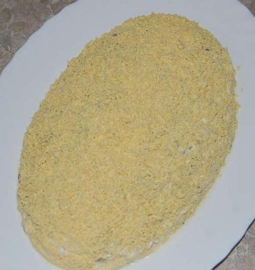 Салат Березка.  Ингредиенты: 06