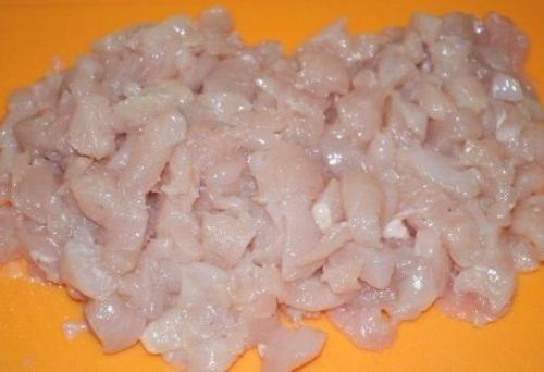 Курино - сырные рубленые котлеты. 01