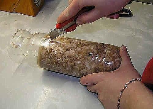 Куриный Рулет в бутылке. 03