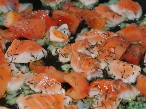 Фетучини с семгой в сливочном соусе. 03 Фетучини с семгой в сливочном соусе. 03