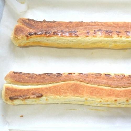 Слоеный рулет с капустой. 06