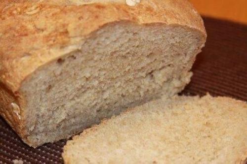Овсяный очень вкусный хлеб. 01