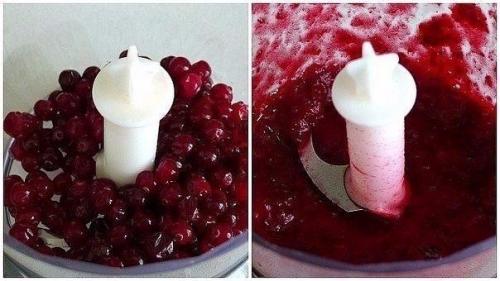 Клюквенные веночки.  Ингредиенты: 03