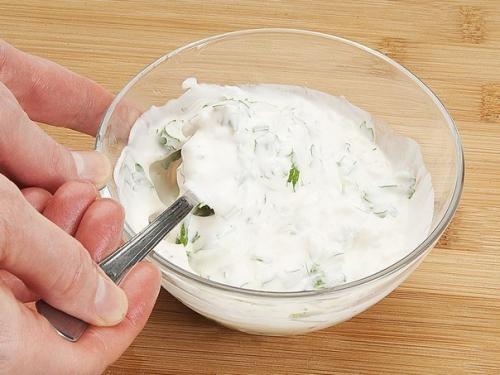 Печеночные оладьи со сметанкой. 04