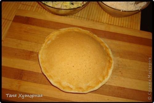 Блинчики с начинкой. 04