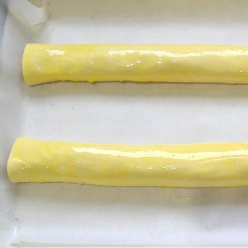 Слоеный рулет с капустой. 05