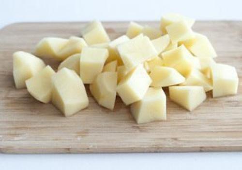 Сырный суп (с плавленным сырком) с курицей. 03