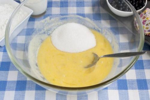 Маффины с черникой. 03