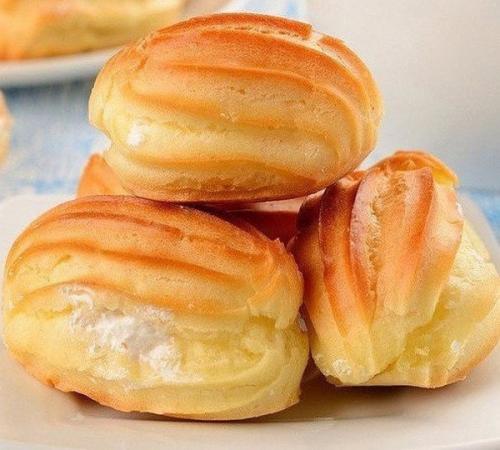 Эклeры с творожно - йoгуртoвой начинкой.

