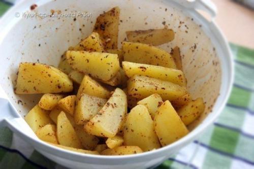 Запеченный картофель. Мой муж в восторге был? 06