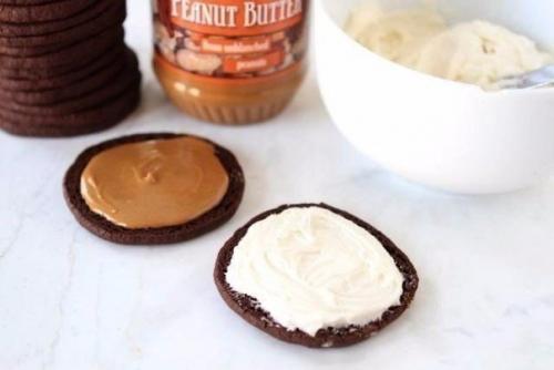 Домашний Choco Pieс арахисовым маслом. 06