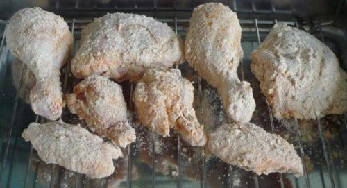 Хрустящая жаренная курица. 02