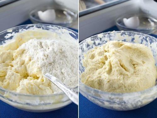 Лепешки из творожного теста. 02