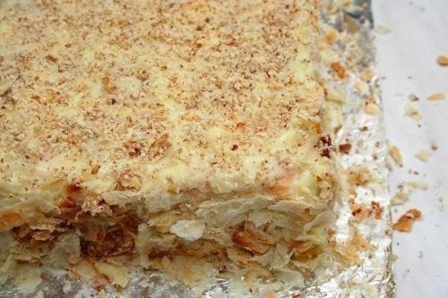 Торт Наполеон. Ингредиенты: 04 Торт Наполеон. Ингредиенты: 04