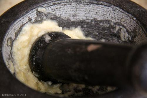 Курица с инъекциями белого вина и сливок. 01