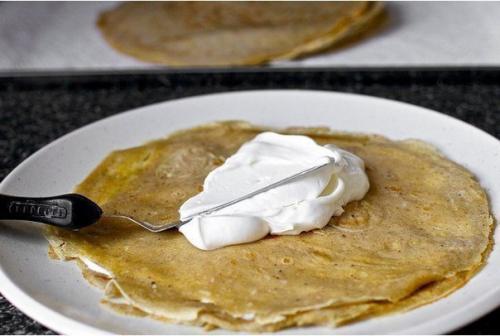 Блинные торт из бананов. 04