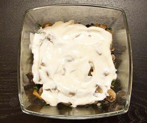 Салат Сказка.  Ингредиенты: 03