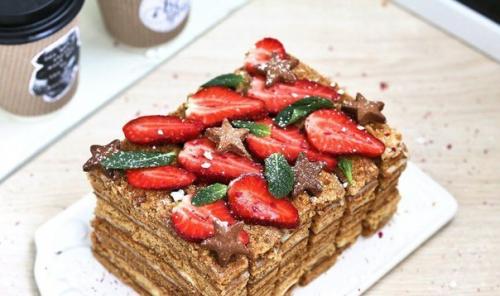 Домашний медовик. Оригинальная идея для классики. 06