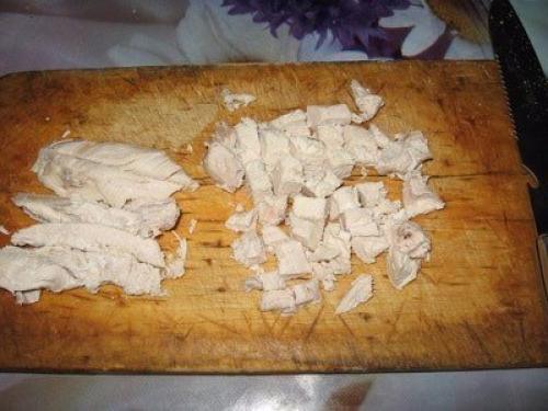 Сырный суп с курицей. 04