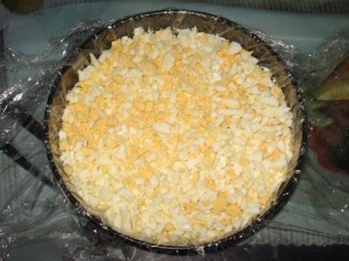 Салат Грибная Поляна (закусочный торт. 04