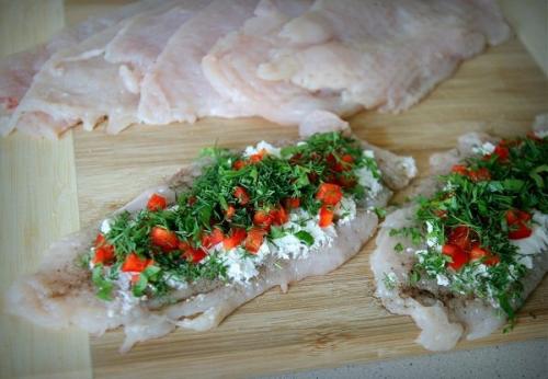 Куриные рулетики в беконе (хрустящие снаружи и сочные внутри). 03 Куриные рулетики в беконе (хрустящие снаружи и сочные внутри). 03